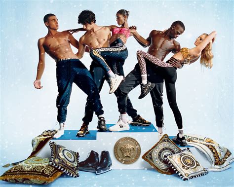 versace holiday campaign.